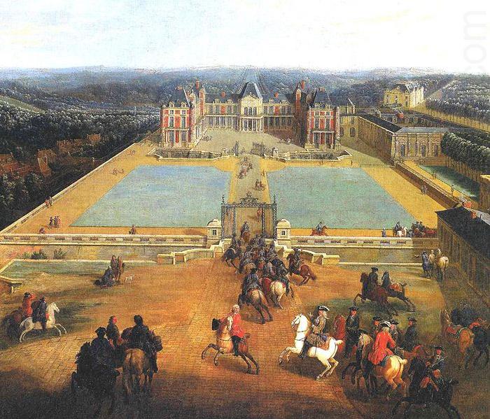 unknow artist Painting of the Chateau de Meudon, china oil painting image